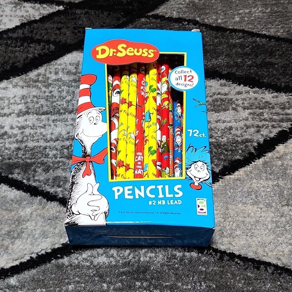 DR. SEUSS 2011 #2 HB LEAD 51- COUNT PENCILS